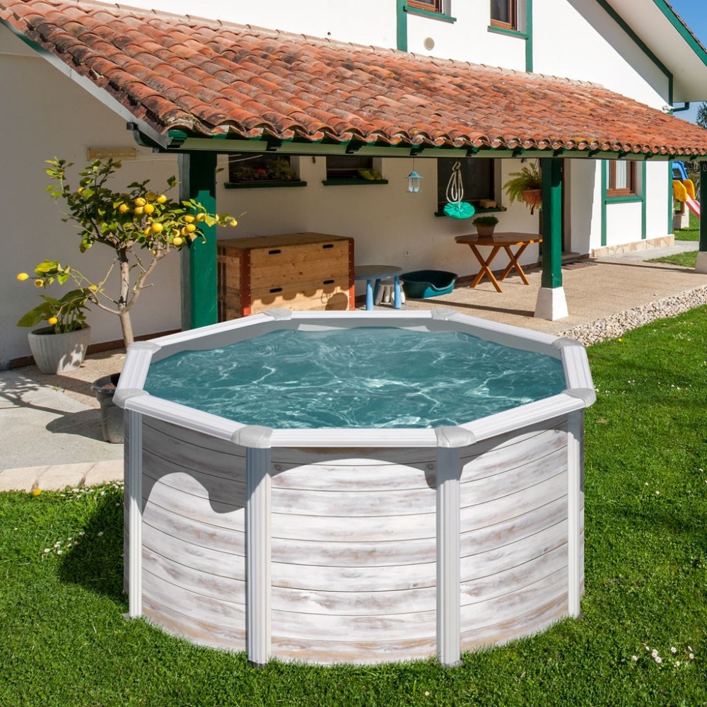 Liner blu per piscine fuori terra Gre rotonde 343 cm | Leroy Merlin
