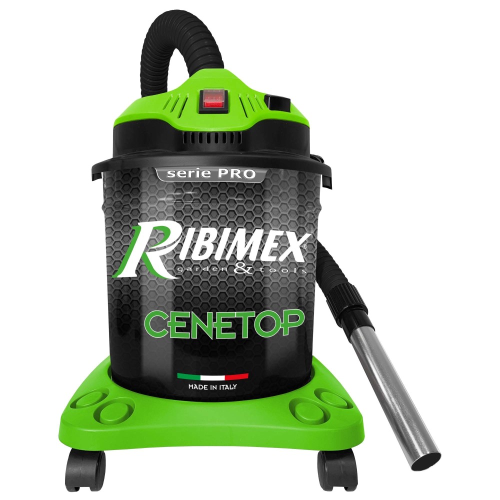 Aspiracenere Ribimex Cenetop PRCEN012 1200W 18L con filtro HEPA