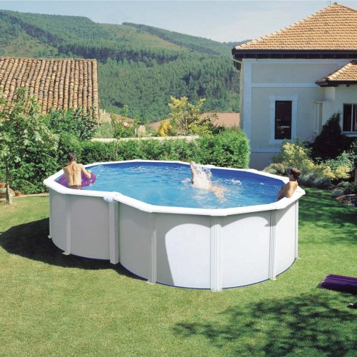 Piscina fuori terra a forma di otto 500x340x h 120cm Gre
