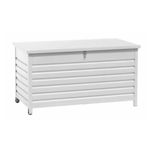 Box Portacuscini in Alluminio – Bianco, Resistente e Facile da Spostare