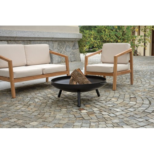 Braciere in Ferro Ø 80 cm – Resistente e Stabile per Esterni