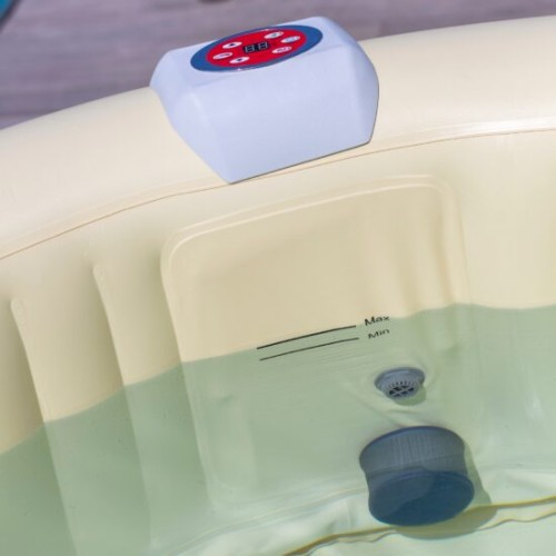 SPA EASY-ZONE Ovale 4-6 posti (LxPxH) 50x42x74 cm Vasca idromassaggio gonfiabile