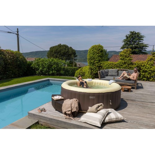 SPA EASY-ZONE Ovale 4-6 posti (LxPxH) 50x42x74 cm Vasca idromassaggio gonfiabile