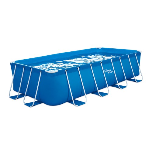 Piscina rettangolare in PVC 4.88mx2.44xm1.07 h cm Avenli