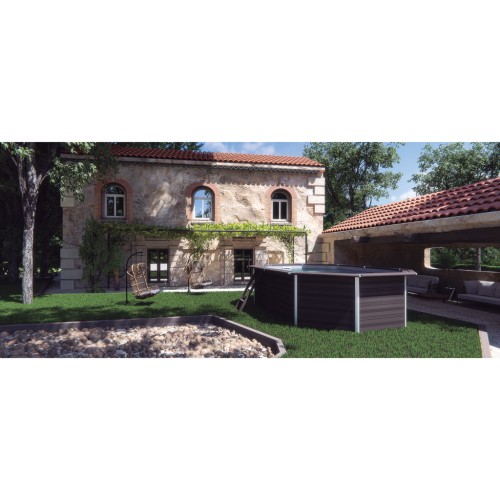 KIT Piscina ovale in composito GRE KPCOV66