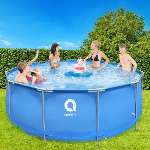 Piscina Tonda in PVC 4.50X1.22 cm Avenli