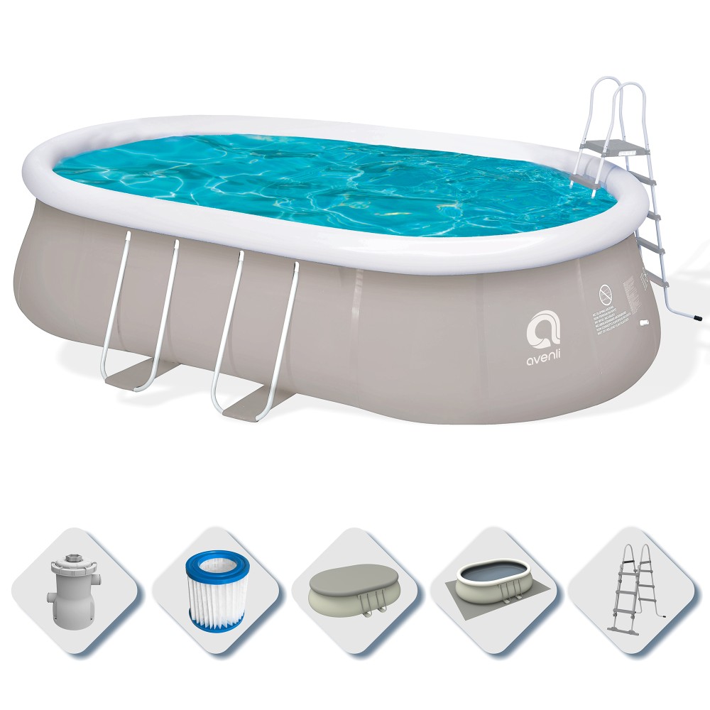 Piscina Avenli 17449EU Ø240x63 cm – Piscina Gonfiabile Fuori Terra