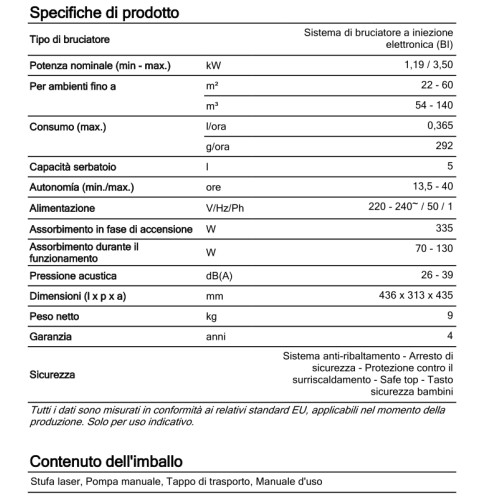 Qlima SRE 4035 C – Riscaldatore a Combustibile Portatile, Silenzioso ed Efficiente