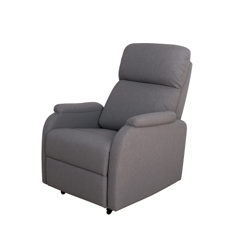 Poltrona reclinabile grigio scuro