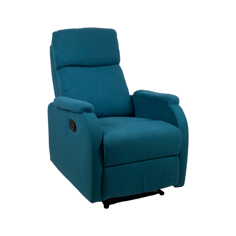 Poltrona Reclinabile Venere Petrolio – Comfort, Design e Funzionalità