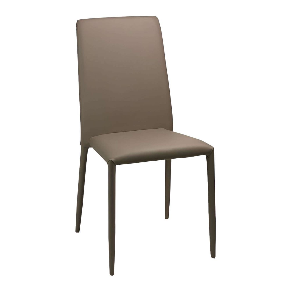 Sedia Tortora in Ecopelle 96x42x42 cm