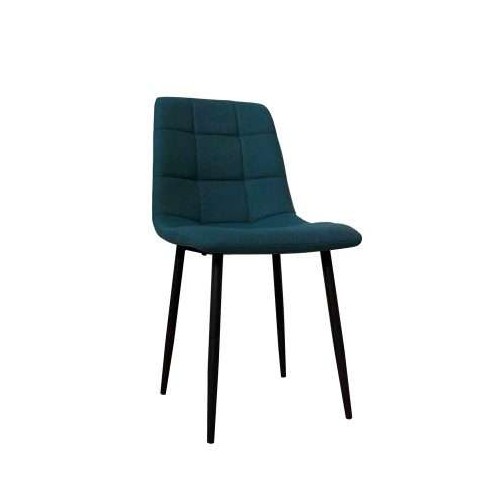 Sedia in tessuto morbido Verde