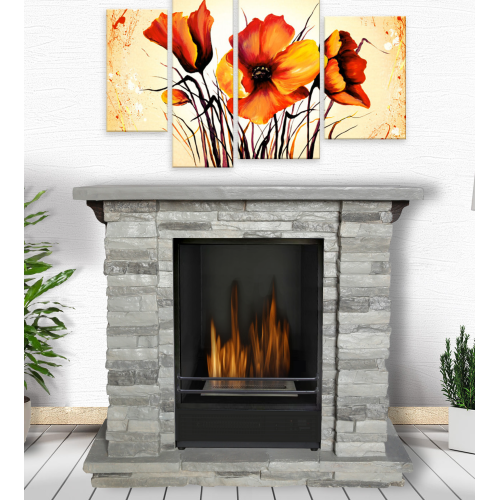 TIGULLIO CAMINO A BIOETANOLO EFFETTO PIETRA GRIGIA INSERTO