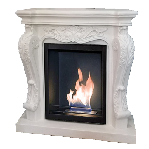 Camino a bioetanolo con inserto in acciaio – 2,5 kW/h