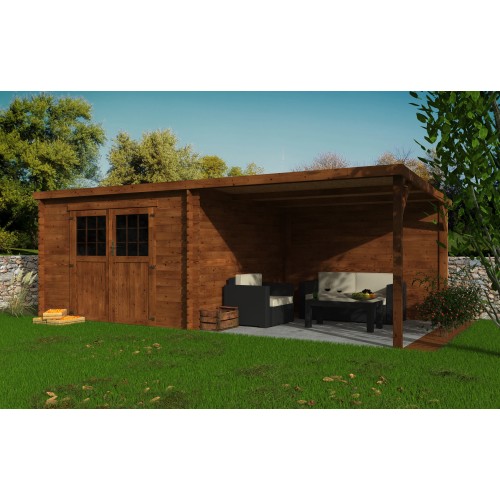 EDEN N1 Casetta in legno da giardino