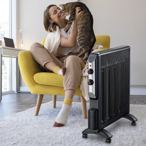 GIULIETTA RADIATORE ELETTRICO CON PANNELLO IN MICA 1500 W