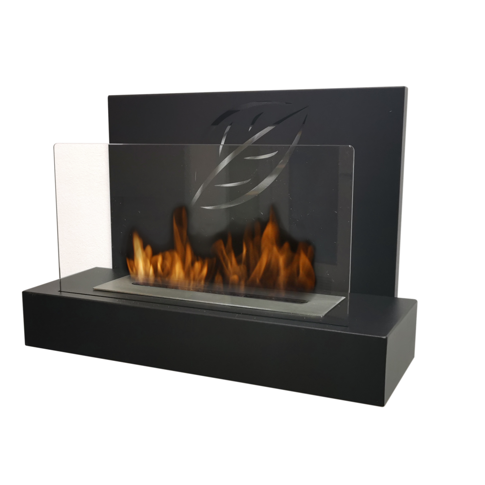 Camino a bioetanolo da parete o d’appoggio – Fiamma 30 cm