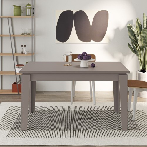 Tavolo allungabile Tolmen light mocha tortora 140x80 cm