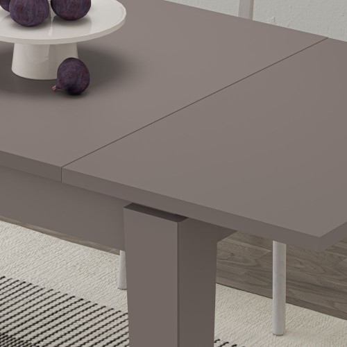 Tavolo allungabile Tolmen light mocha tortora 140x80 cm