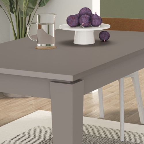 Tavolo allungabile Tolmen light mocha tortora 140x80 cm