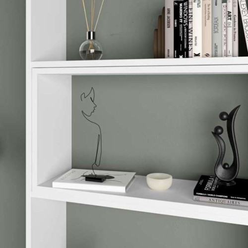 Libreria Wish estensibile angolare bianca