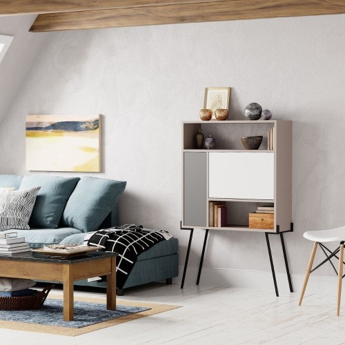 Mobile multiuso Tatti light mocha bianco antracite