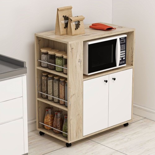 Mobile multiuso Monni struttura colore rovere