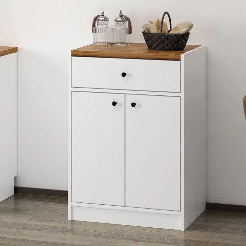 Mobile multiuso Viola con 2 ante e 1 cassetto