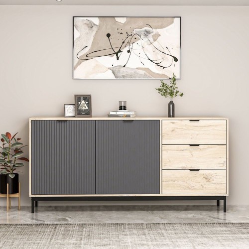 Madia Esta 180 con 2 ante colore antracite