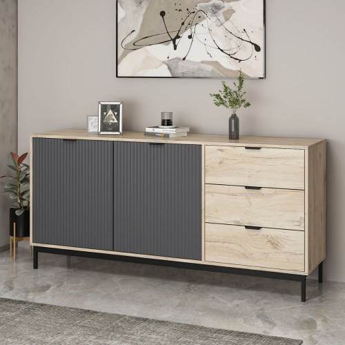 Madia Esta 180 con 2 ante colore antracite