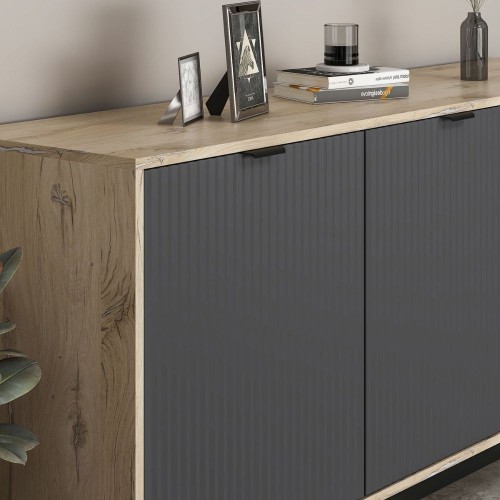 Madia Esta 180 con 2 ante colore antracite