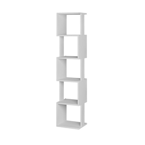 Libreria a cubo Piri colore bianco H 161x30x35 cm.