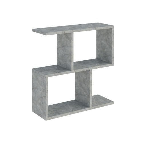 Tavolino da salotto Homemania in colore lagina effetto marmo grigio