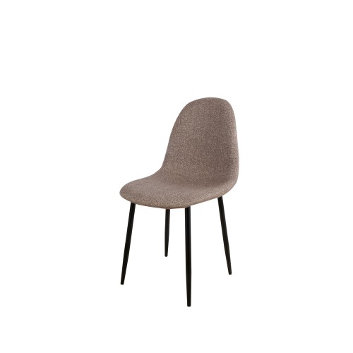 Sedia in tessuto Marrone