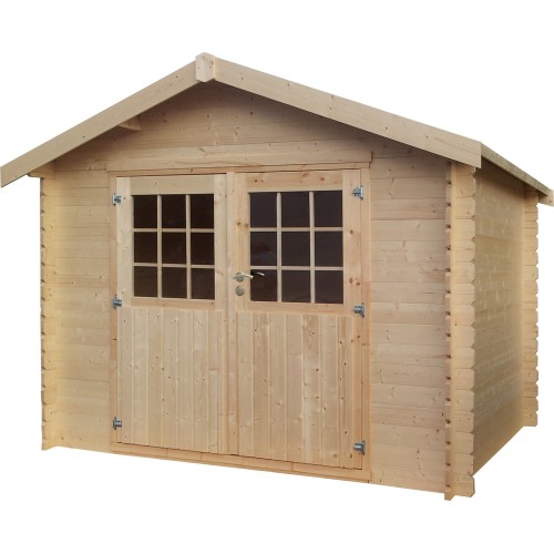 Casetta Legno Flover 28mm - 7,42m² | Casa di Legno per Giardino