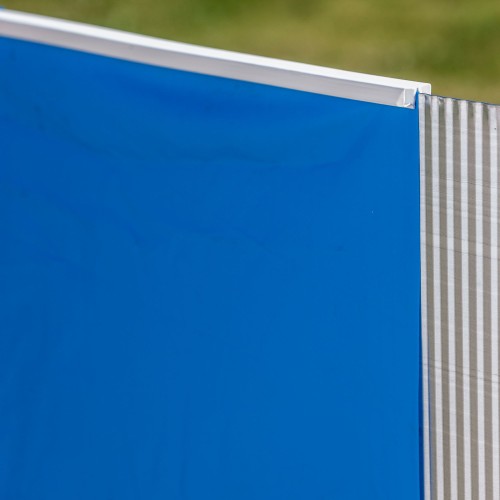 Piscina fuori terra in acciaio