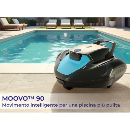 Robot a batteria per la pulizia del fondo della piscina