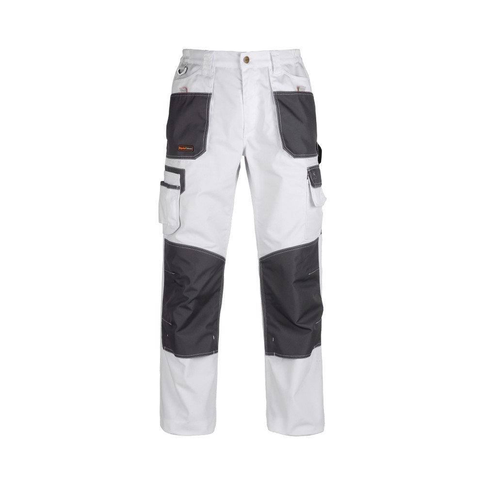 Pantalone Smart Paint Bianco Taglia XXXL