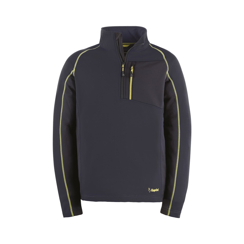 Fleece Tech Nero Taglia L