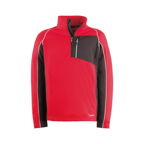 Fleece Tech Rosso Taglia XXXL
