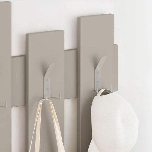 Appendiabiti a muro Wave cashmere 8 ganci EFFEZETA ITALIA