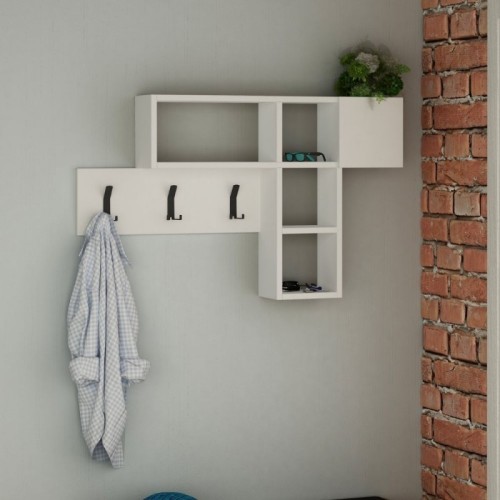 Appendiabiti da parete Game bianco EFFEZETA ITALIA