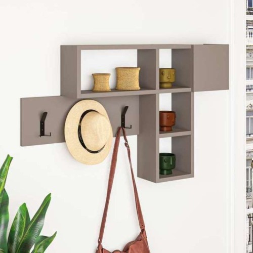 Appendiabiti da parete Game tortora EFFEZETA ITALIA