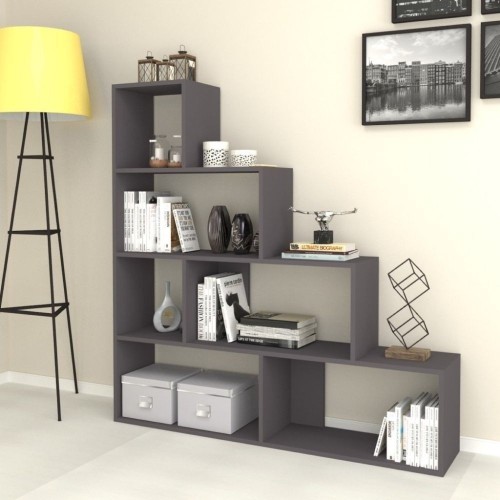 Libreria a scala Alis 145x145 cm beton EFFEZETA ITALIA