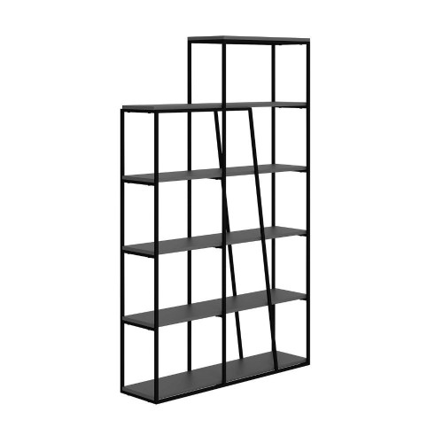 Libreria Pal colore antracite 110x29x178 cm EFFEZETA ITALIA