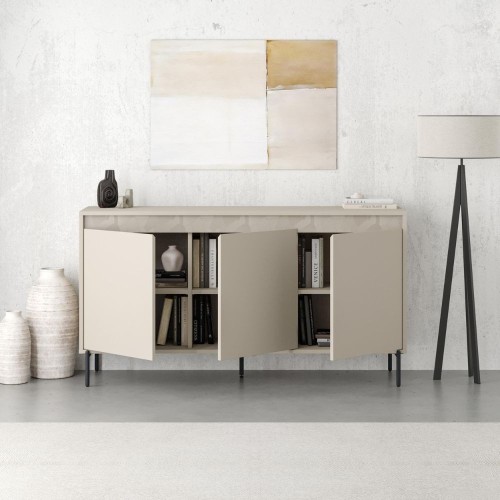 Madia Mott 150 cm. con 3 ante cashmere e dettaglio