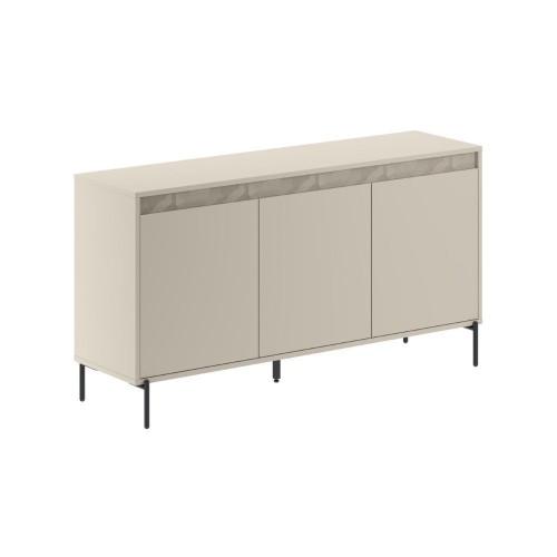 Madia Mott 150 cm. con 3 ante cashmere e dettaglio