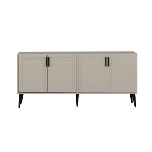 Madia Prime con 4 ante colore cashmere con maniglie e