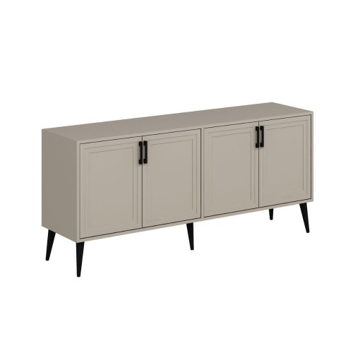 Madia Prime con 4 ante colore cashmere con maniglie e