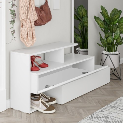 Mobile ingresso Ramda tortora antracite con specchio